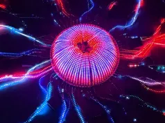 Świecąca „meduza” w Maszynowni Fuzji