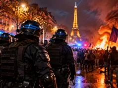 Francja na krawędzi paraliżu w Halloween. 70 tysięcy policjantów na ulicach